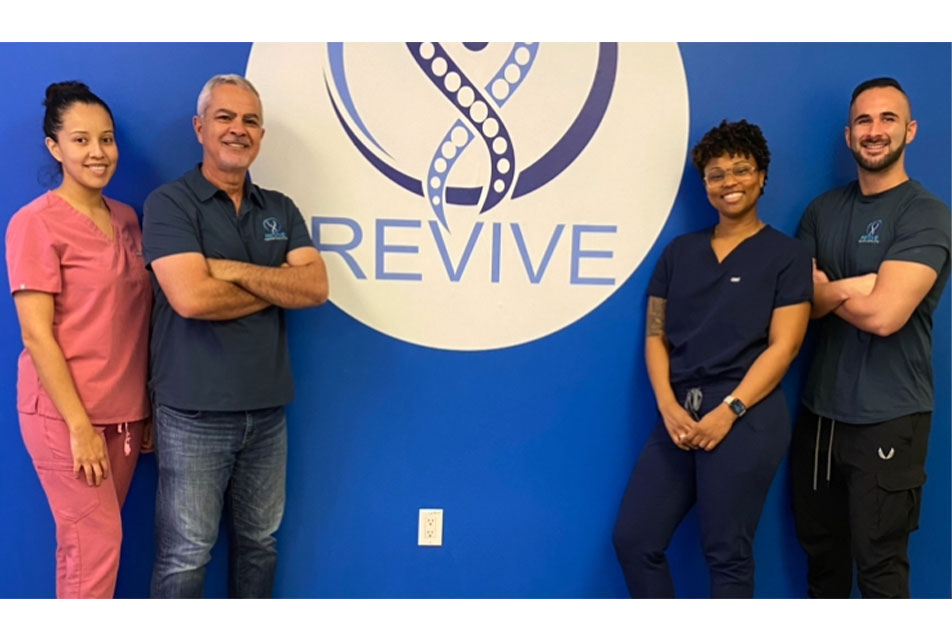 Revive Regenerative Medical Group In Newport Beach reception desk