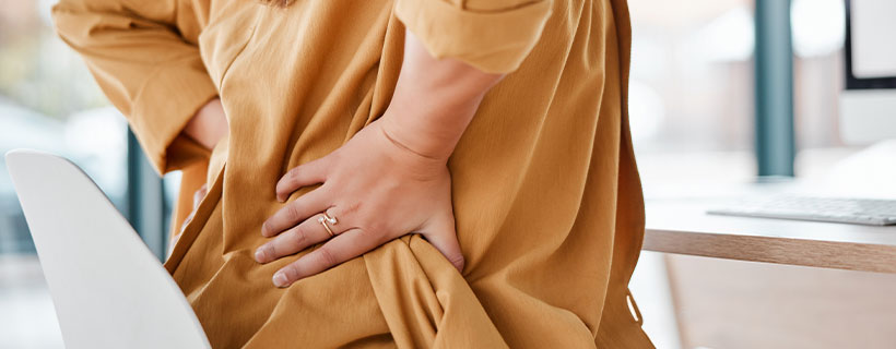 patient needing back pain in need of shockwave therapy in Newport Beach