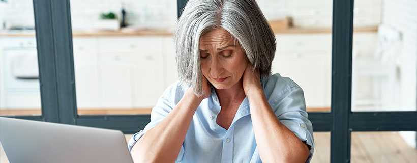 patient needing neck pain in need of shockwave therapy in Newport Beach